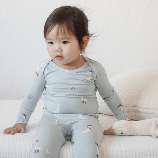 Convertible Pajama - Cowboy Goose by gunamuna