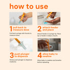 Instructions on how to use a medical device with images and text.