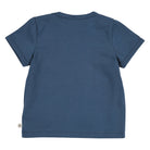 Blue t-shirt on a white background