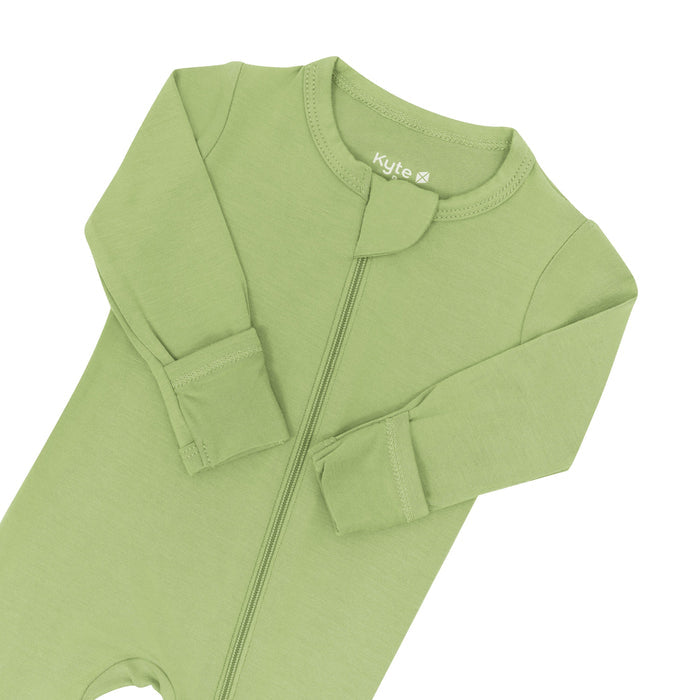 Solid Footie with Zipper - Honu by Kyte Baby