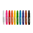 Set of colorful markers with 'Rainy Day' branding on a white background