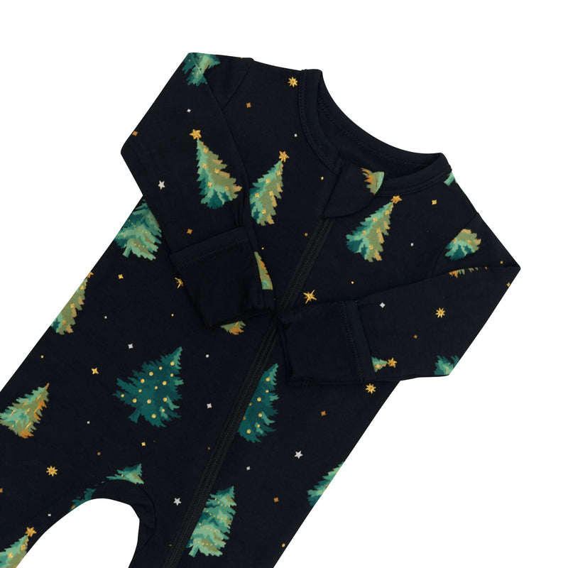 Zippered Footie - Twinkle Tree by Kyte Baby