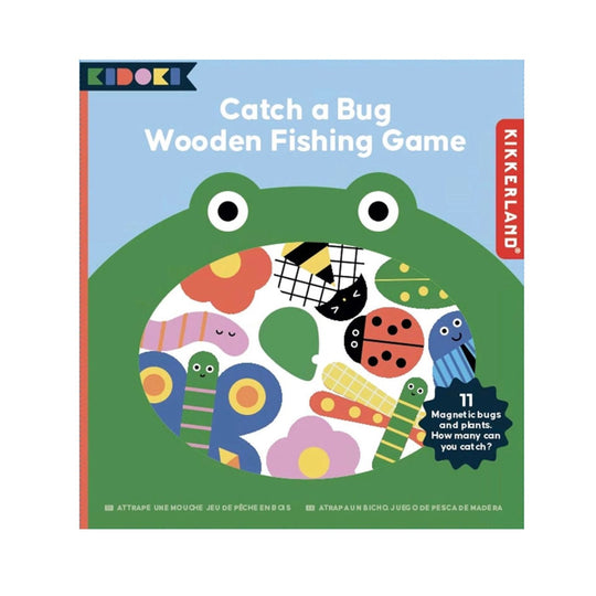 Catch A Bug Wooden Fishing Game by Kikkerland