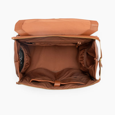 Classic Diaper Bag II - Cognac by Freshly Picked