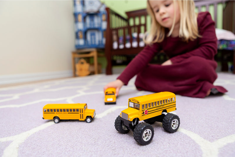 Diecast Monster School Bus by Toysmith