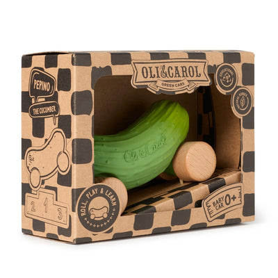 Pepino the Cucumber Baby Car by Oli & Carol