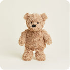 Plush teddy bear on a light beige background