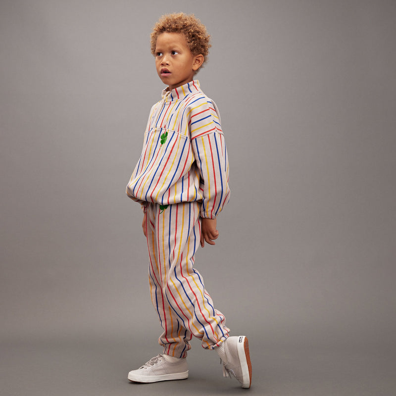 Clover Embroidered Half Zip Sweatshirt by Mini Rodini - FINAL SALE