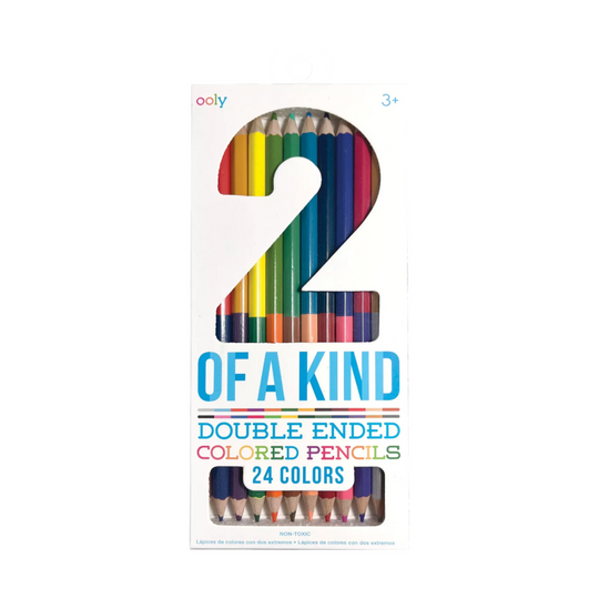 2 of a Kind Double Ended Colored Pencils by OOLY