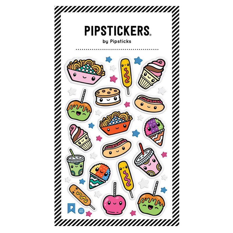 Puffy Carnival Treats Stickers by Pipsticks
