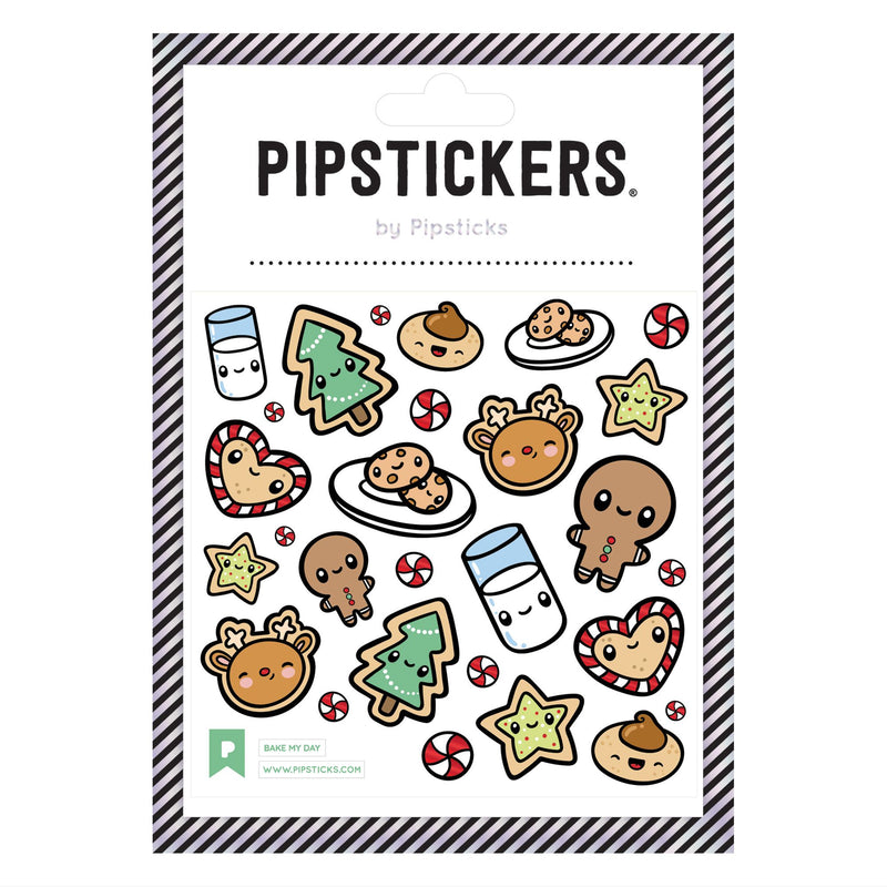Bake My Day Stickers by Pipsticks