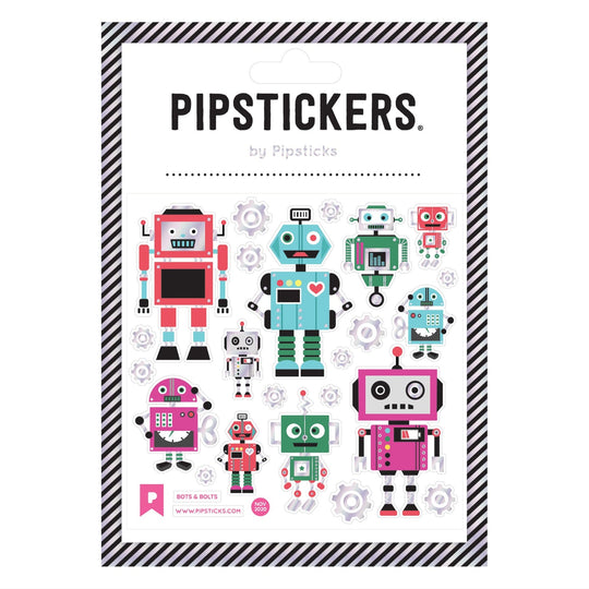 Bots & Bolts Stickers by Pipsticks