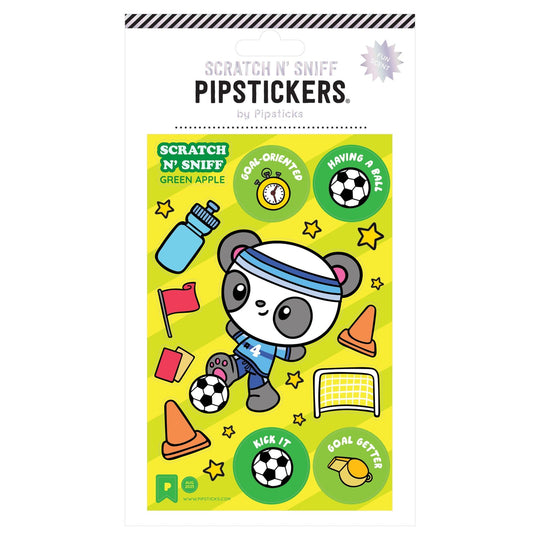 Kick It! Scratch 'n Sniff Stickers by Pipsticks