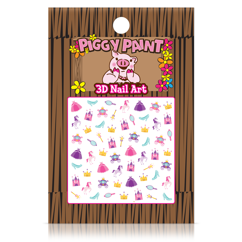 Nail Art - Princess by Piggy Paint