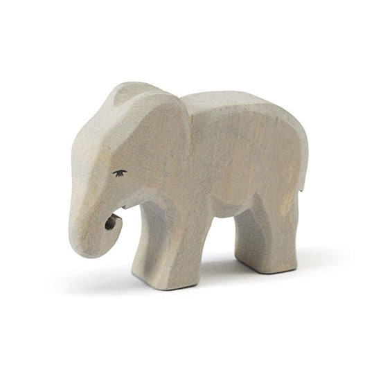 Elephant - Small Eating by Ostheimer Wooden Toys