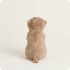 Plush dog toy with a white background