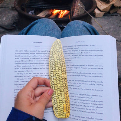 Ear of Corn Bookmark (It's Die Cut!) by Humdrum Paper