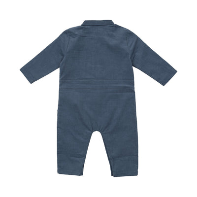 Retro Corduroy Jumpsuit - Solid Navy by Angel Dear