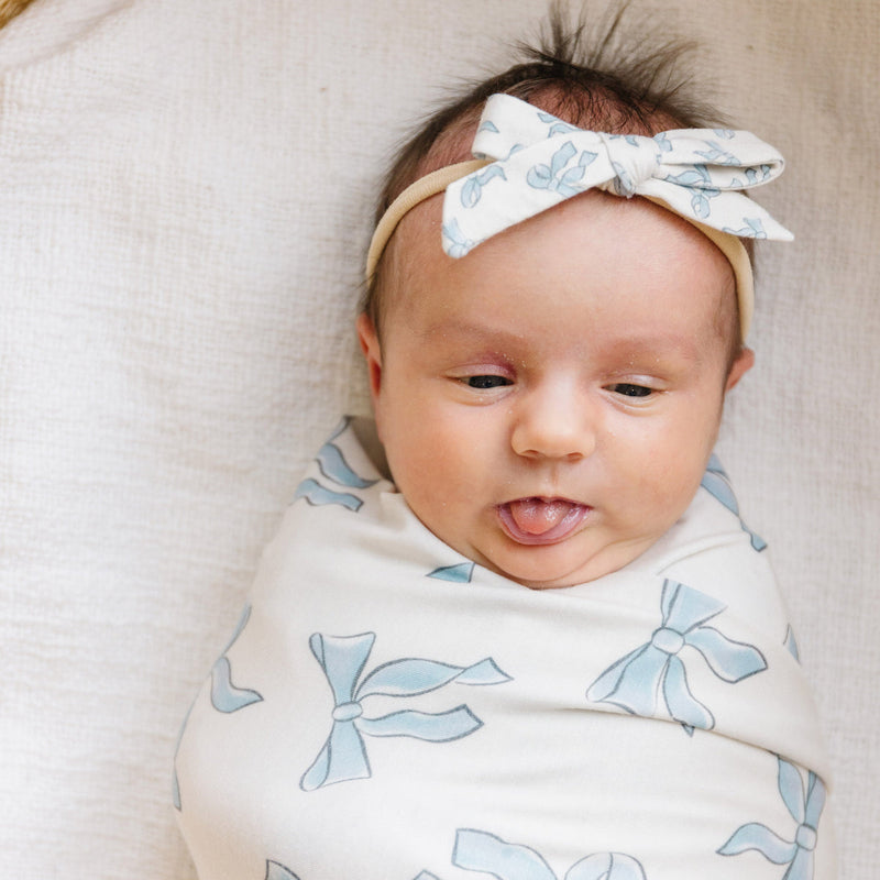 Knit Swaddle Blanket - Daphne by Copper Pearl