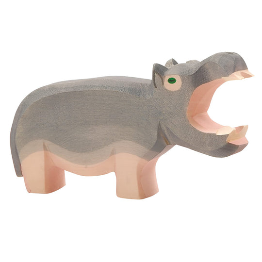 Hippopotamus - Open Mouth by Ostheimer Wooden Toys