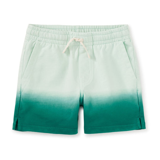 Dip Dye Knit Shortie - Rainforest by Tea Collection - FINAL SALE