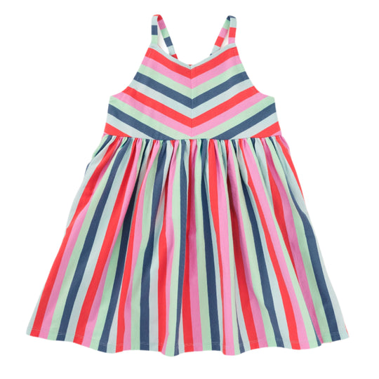 Racerback Twirl Dress - Scarlet by Tea Collection - FINAL SALE