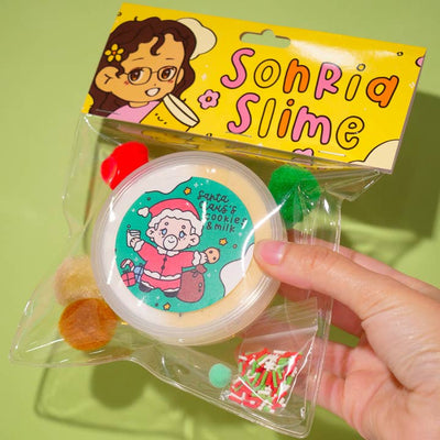 Santa Claus' Cookies and Milk Slime by Sonria Slime