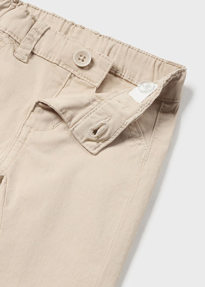 Basic Twill Trousers - Malta Beige by Mayoral FINAL SALE