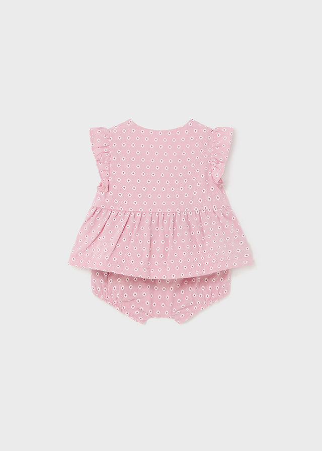 Ruffle Shoulder Top and Bloomer Set - Tulita by Mayoral FINAL SALE