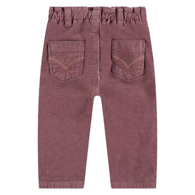 Baby Paperbag Corduroy Pants - Purple by Babyface