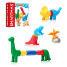 SmartMax magnetic dinosaur toy set with packaging on a white background