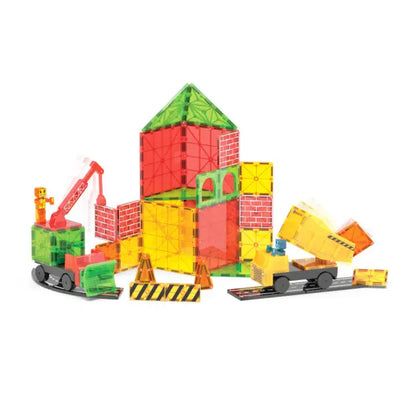 Builder XL: Trucks 50 Piece Set by Magna-Tiles