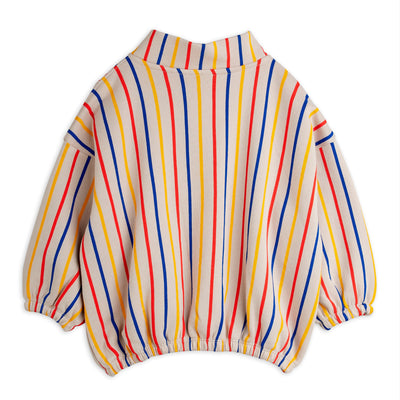 Clover Embroidered Half Zip Sweatshirt by Mini Rodini - FINAL SALE