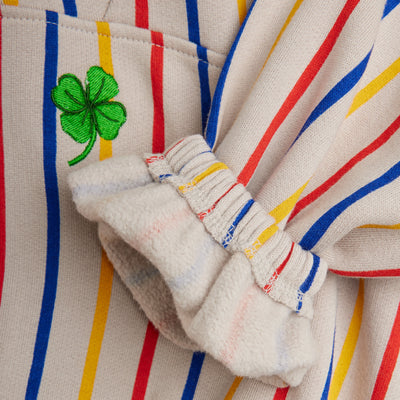 Clover Embroidered Half Zip Sweatshirt by Mini Rodini - FINAL SALE