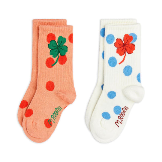 Clover 2-Pack Socks by Mini Rodini