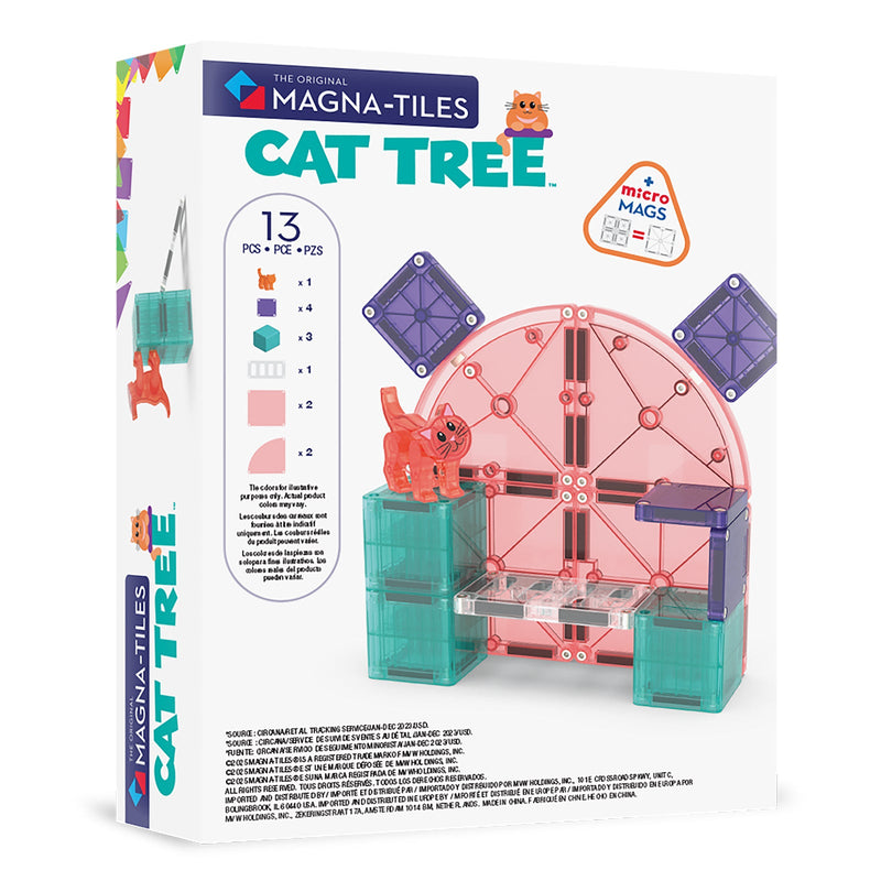 Cat Tree 13 Piece Set by Magna-Tiles