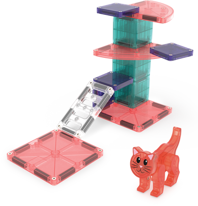 Cat Tree 13 Piece Set by Magna-Tiles