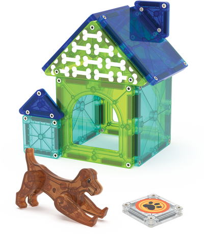 Dog House 13 Piece Set by Magna-Tiles