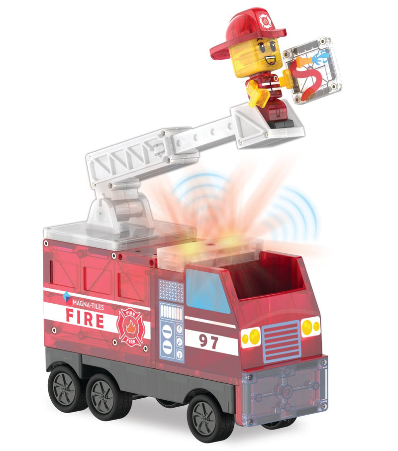 Fire Station 50-Piece Set by Magna-Tiles