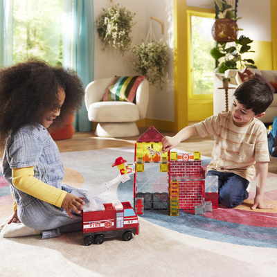 Fire Station 50-Piece Set by Magna-Tiles