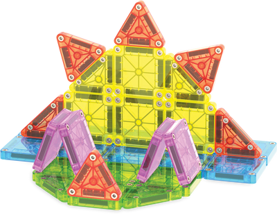 microMAGS 55 Piece Deluxe Travel Set by Magna-Tiles