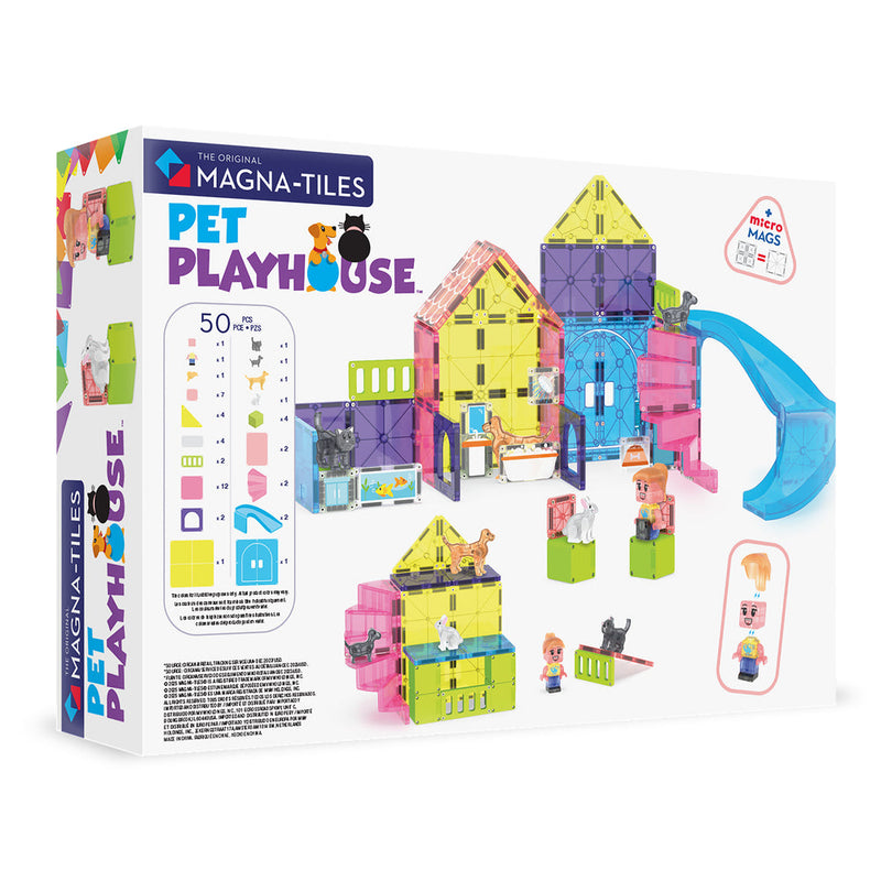 Pet Playhouse 50 Piece Set by Magna-Tiles