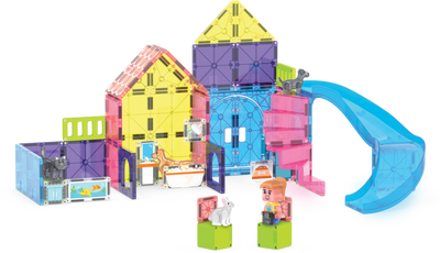 Pet Playhouse 50 Piece Set by Magna-Tiles