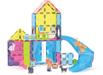 Pet Playhouse 50 Piece Set by Magna-Tiles