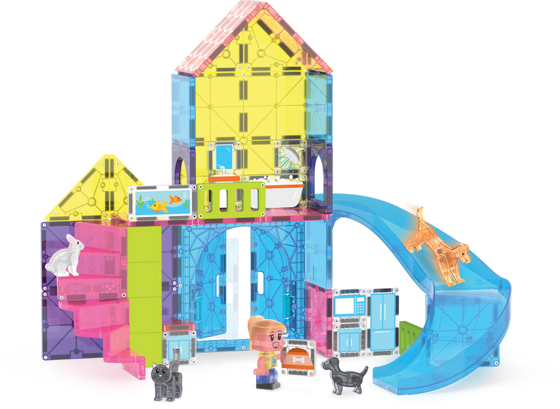 Pet Playhouse 50 Piece Set by Magna-Tiles