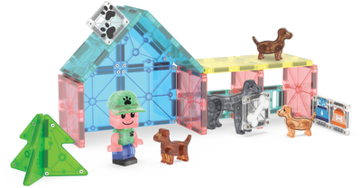 Puppy Park 27-Piece Set by Magna-Tiles