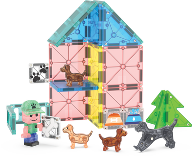 Puppy Park 27-Piece Set by Magna-Tiles