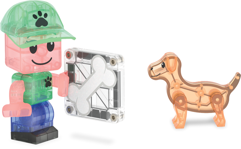 Puppy Park 27-Piece Set by Magna-Tiles