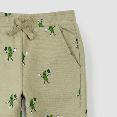Pickleball Print on Sage Shorts by miles the label.