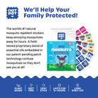 NatPat mosquito repellent stickers packaging with text on a white background